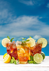 Image showing Summer iced tea