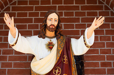 Image showing Statue of Jesus Christ