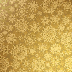 Image showing Christmas pattern snowflake, seamless. EPS 8