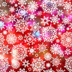 Image showing Glittery coloeful Christmas background. EPS 8