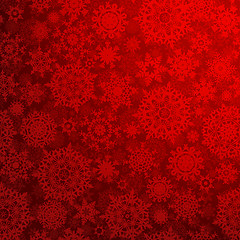 Image showing Seamless deep red christmas texture pattern. EPS 8