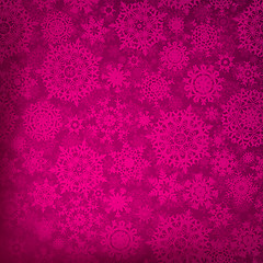 Image showing Seamless purple christmas texture pattern. EPS 8