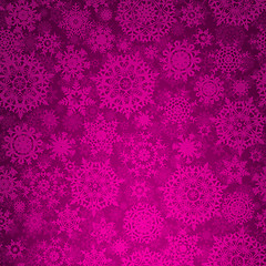 Image showing Seamless purple christmas texture pattern. EPS 8