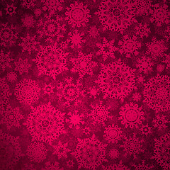 Image showing Seamless deep red christmas texture pattern. EPS 8