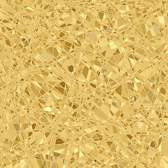 Image showing Gold mosaic background. EPS 8