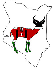 Image showing Kenya antelope