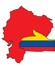 Image showing Welcome to Ecuador