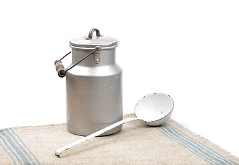 Image showing Milk can 