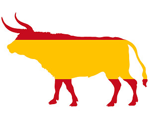 Image showing Spanish bull