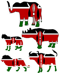 Image showing Big Five Kenya