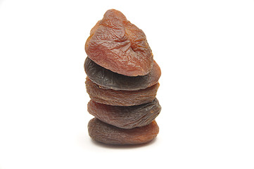 Image showing Detailed and colorful image of dried apricots