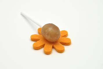 Image showing Lolly on felt