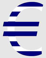 Image showing Greek Euro