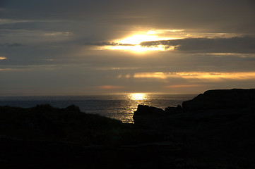 Image showing Sky on fire