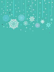 Image showing Design for xmas card background. EPS 8