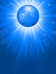 Image showing Party Banner with Disco Ball. EPS 8