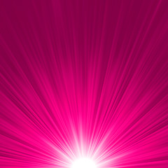 Image showing Star burst pink and white fire. EPS 8