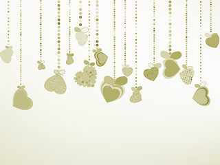Image showing Elegant Valentine's or wedding illustration. EPS 8