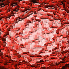 Image showing Red abstract background. EPS 8