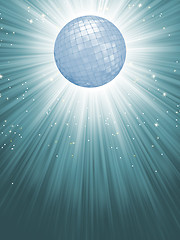 Image showing Party Banner with Disco Ball. EPS 8