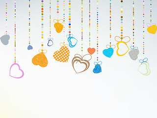 Image showing Valentine day background. EPS 8