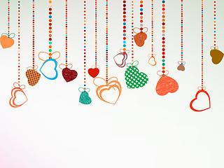 Image showing Valentine day background. EPS 8