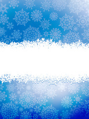 Image showing Christmas background with copyspace. EPS 8