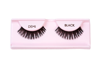 Image showing Black demi lashes