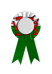 Image showing Award ribbon isolated on a white background