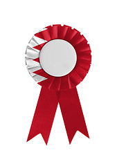 Image showing Award ribbon isolated on a white background