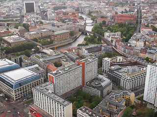 Image showing Berlin aerial view