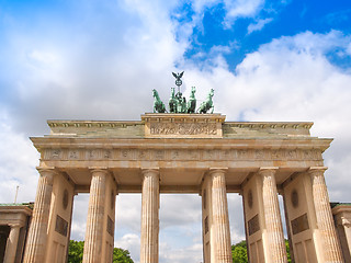 Image showing Brandenburger Tor Berlin