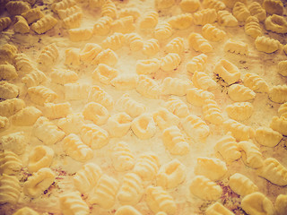 Image showing Retro look Gnocchi pasta