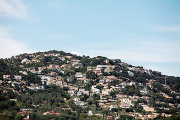 Image showing  village on the mountainside