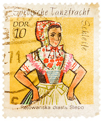 Image showing Stamp printed in German Democratic Republic (East Germany) shows