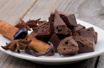 Image showing Chocolate and Sweet Spices