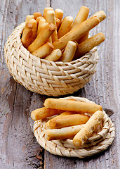 Image showing Bread Sticks
