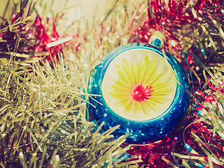 Image showing Retro look Baubles