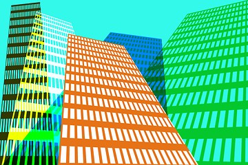 Image showing Skyscraper Abstract