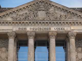 Image showing Reichstag Berlin