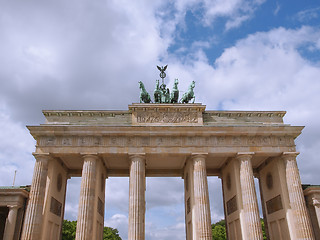 Image showing Brandenburger Tor Berlin