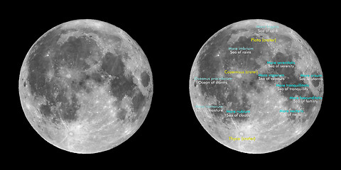 Image showing Moon atlas