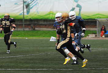 Image showing F. Goloveshkin (71) run