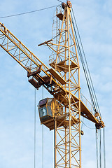 Image showing Construction crane