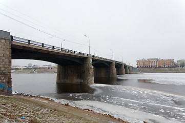 Image showing Bridge over Volga river