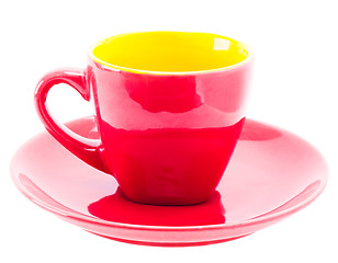 Image showing Red Color Cup