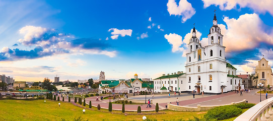 Image showing The cathedral of Holy Spirit in Minsk, Belarus