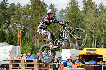 Image showing Motorcycle Trials by Timo Myohanen