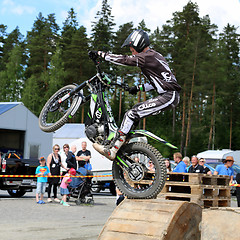 Image showing Motorcycle Trials by Timo Myohanen