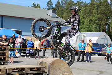 Image showing Motorcycle Trials by Timo Myohanen